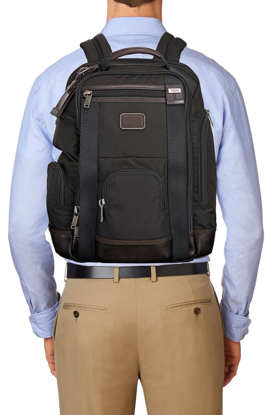 TUMI Alpha Bravo Shaw Deluxe Backpack, Alternate, color, 
