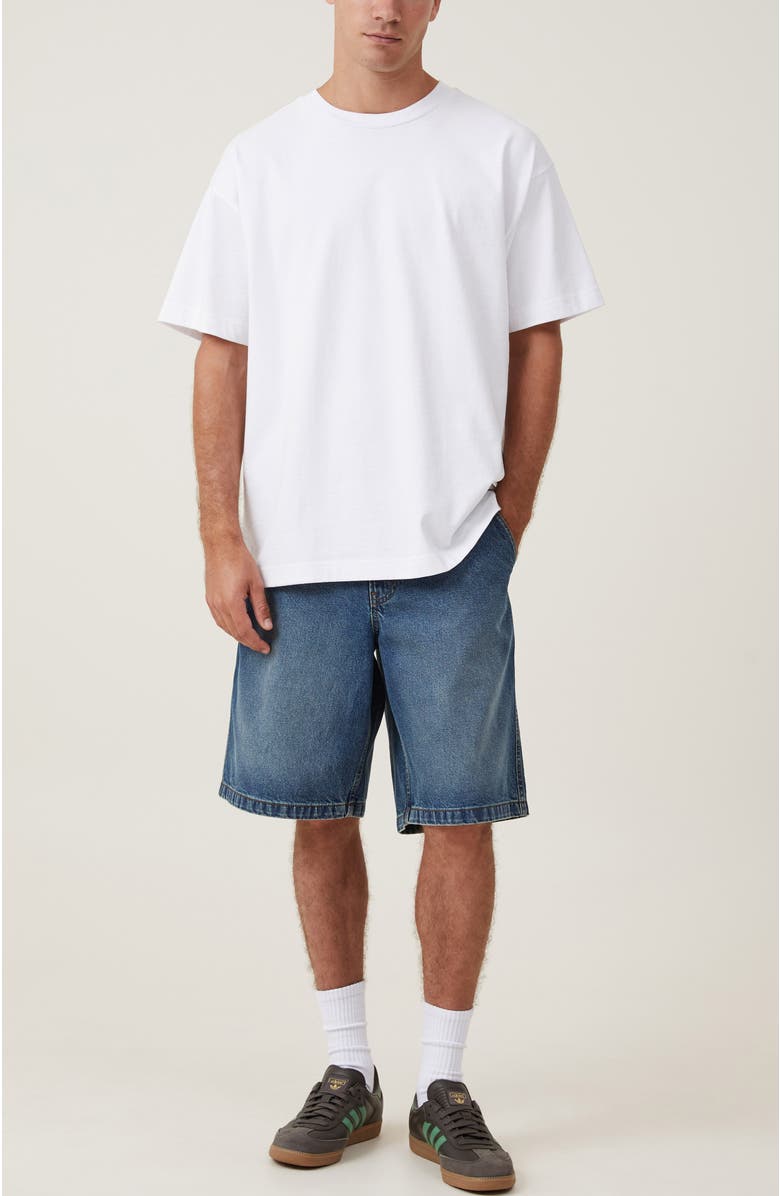 Cotton On Baggy Denim Short, Alternate, color, 