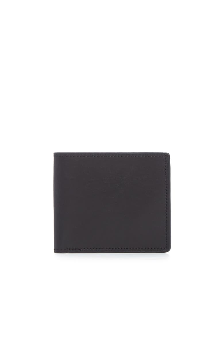 York II Slim Leather Wallet, Main, color, Black