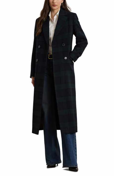 Lauren Ralph Lauren Longline Wool Blend Coat