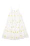 Kids' Embroidered Lemon Sleeveless Dress
