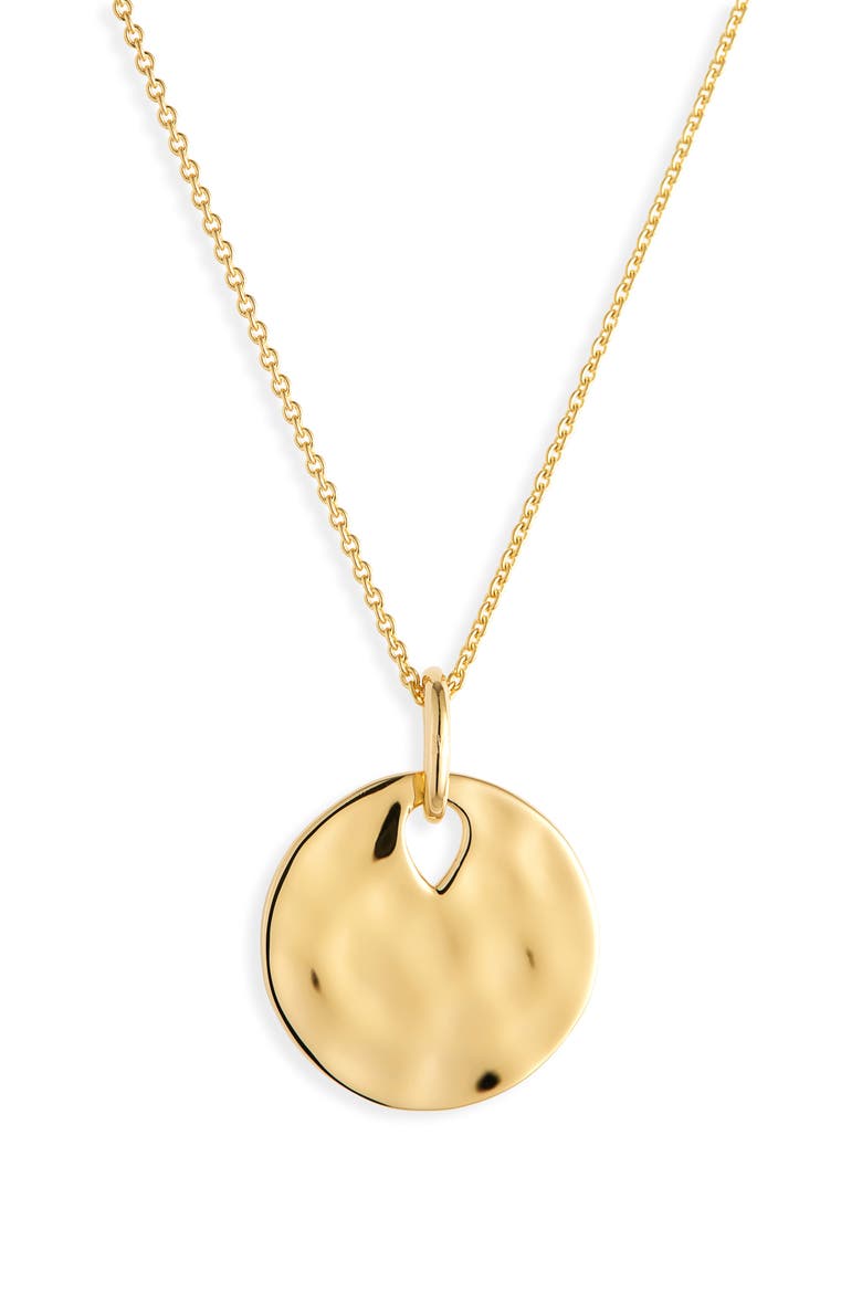 Ziggy Pendant Necklace, Main, color, 18K GOLD VERMEIL