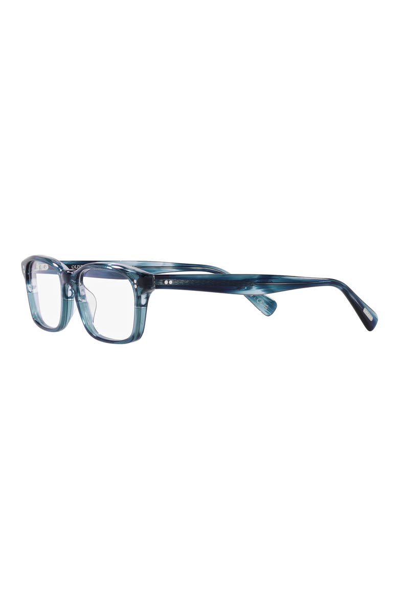 52mm Rectangle optical glasses, Alternate, color, DARK BLUE