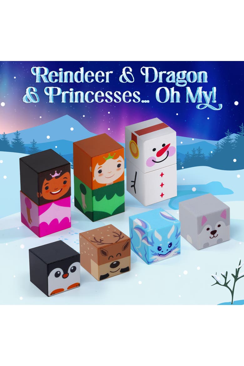Blocchi Frosted Fairytale Magnetic Blocks 84pcs, Alternate, color, Multi Color