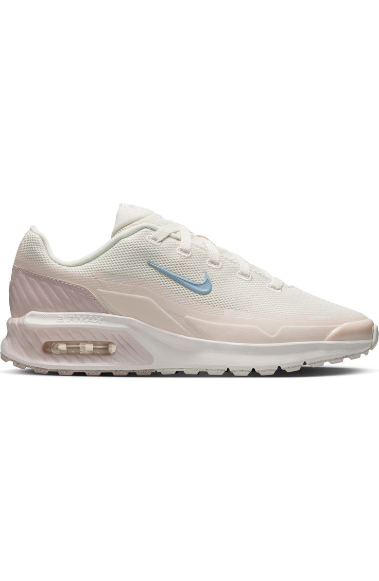 Nike Air Max BIA Sneaker, Alternate, color, Pale Ivory/ Armory Blue/ Red