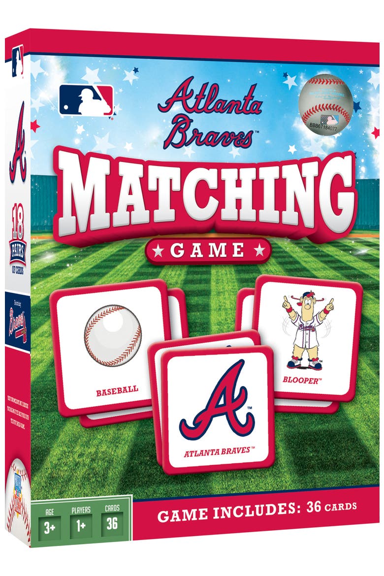 Atlanta Braves Matching Game, Main, color, Multicolor