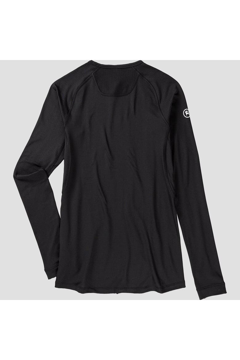 Pines Micrrid Ultra-Lt Baselayer Crew Top - Women's, Alternate, color, Black