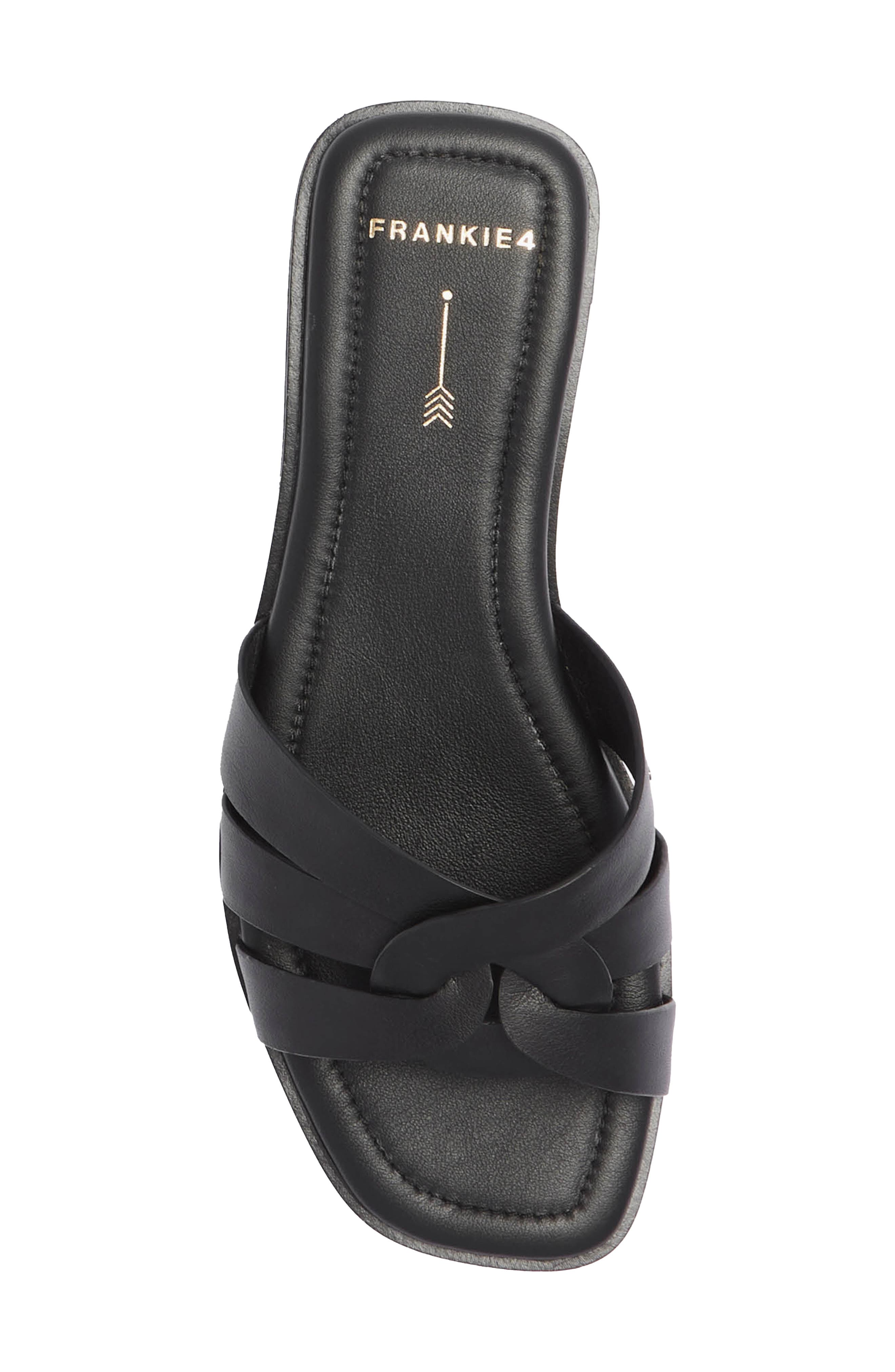 FRANKIE4 Jac Slide Sandal, Alternate, color, Black