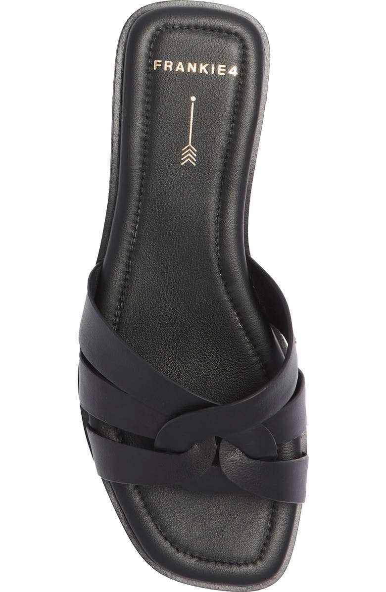 FRANKIE4 Jac Slide Sandal, Alternate, color, Black