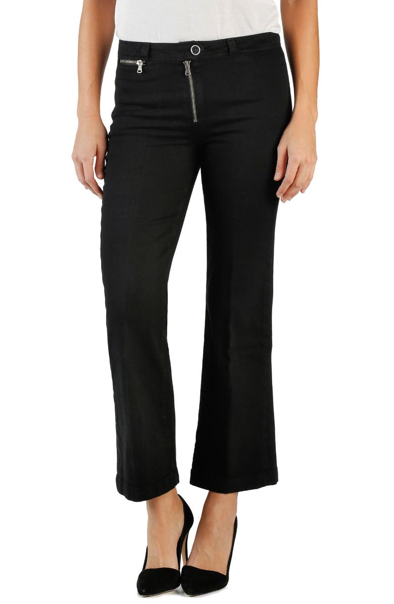 PAIGE Denim 'Milo' High Rise Crop Flare Jeans, Main, color, 