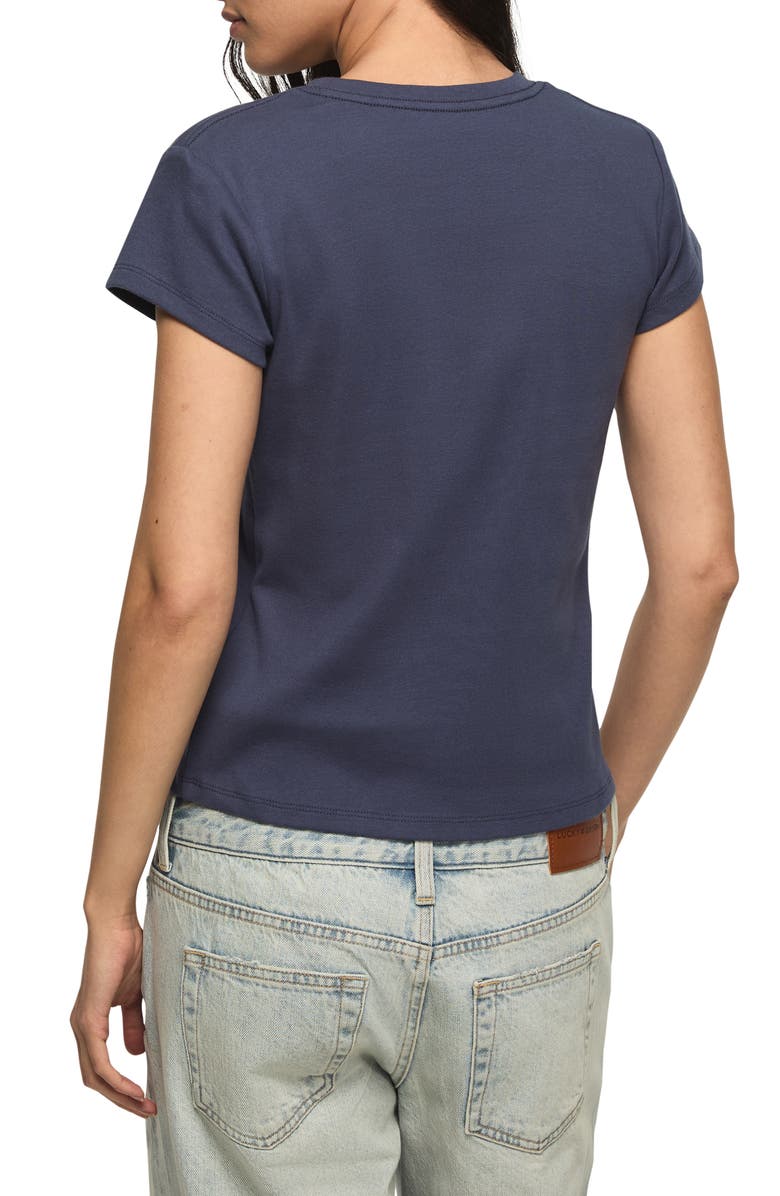 Lucky Brand Amor Mio Baby T-Shirt, Alternate, color, Abyss Blue
