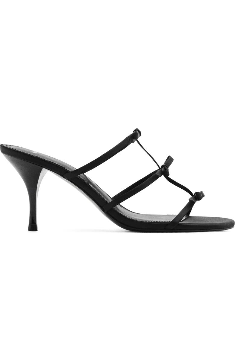 MANGO Slide Sandal, Alternate, color, Black