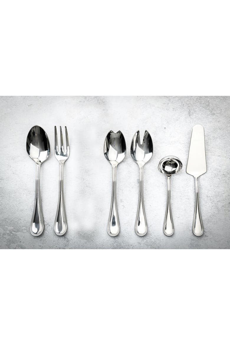 Perla Flatware Set - 67 Pieces, Alternate, color, Stainless Steel