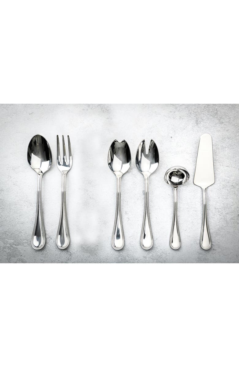 Mepra Perla Flatware Set - 67 Pieces, Alternate, color, Stainless Steel