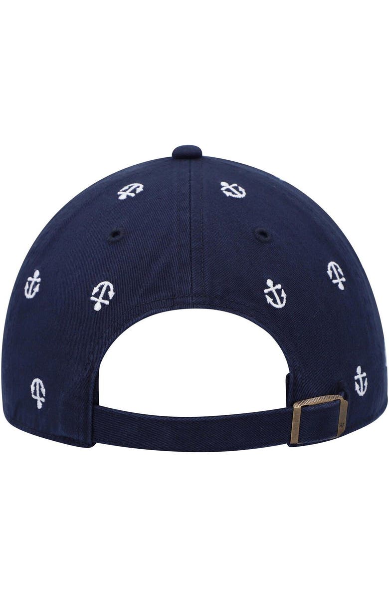 '47 Women's '47 Navy New England Patriots Team Confetti Clean Up Adjustable Hat, Alternate, color, Navy