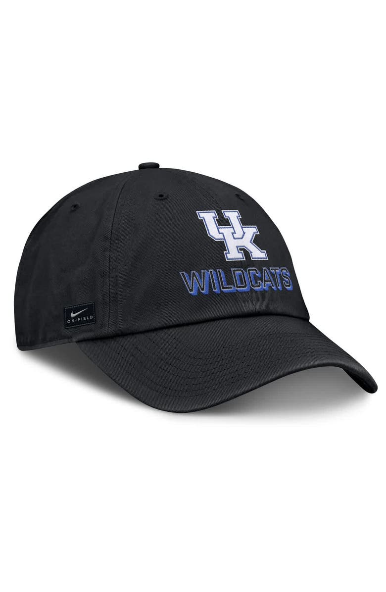 Nike Men's Nike Black Kentucky Wildcats 2025 On-Field Club Adjustable Hat, Alternate, color, Black