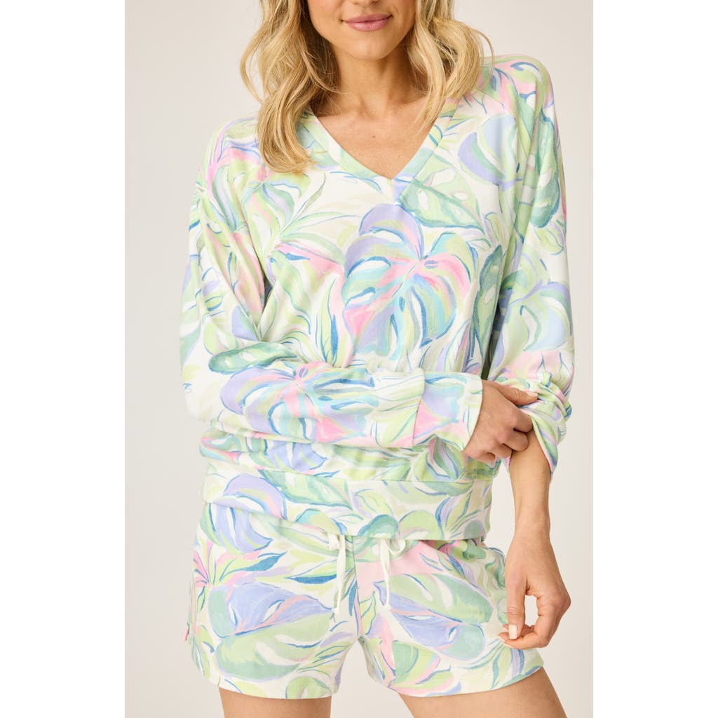 Pj Salvage Cool Breeze Long Sleeve Pajama Top