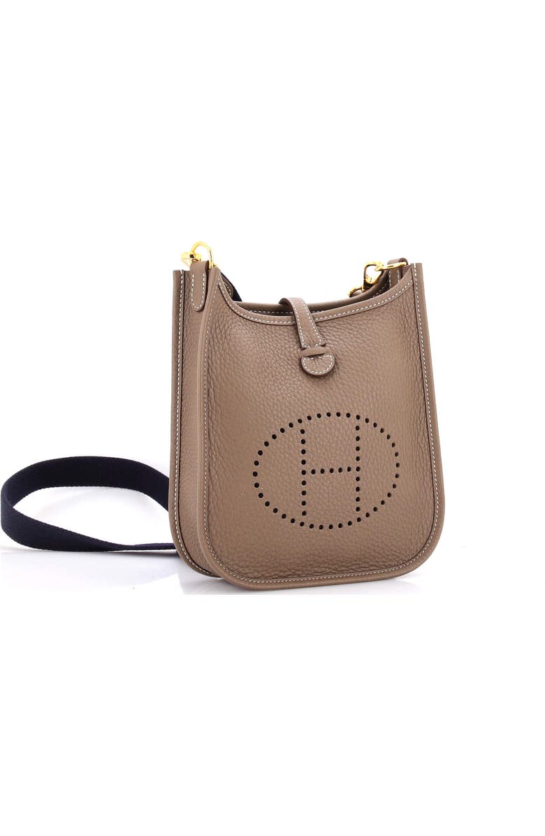 Pre-Owned Hermes Evelyne Bag Gen III Clemence TPM, Alternate, color, Etoupe