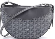 Pre-Owned Goyard Hirondelle Shoulder Bag Coated Canvas and Leather