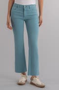 KUT from the Kloth Kelsey Fab Ab Raw Hem Ankle Flare Jeans