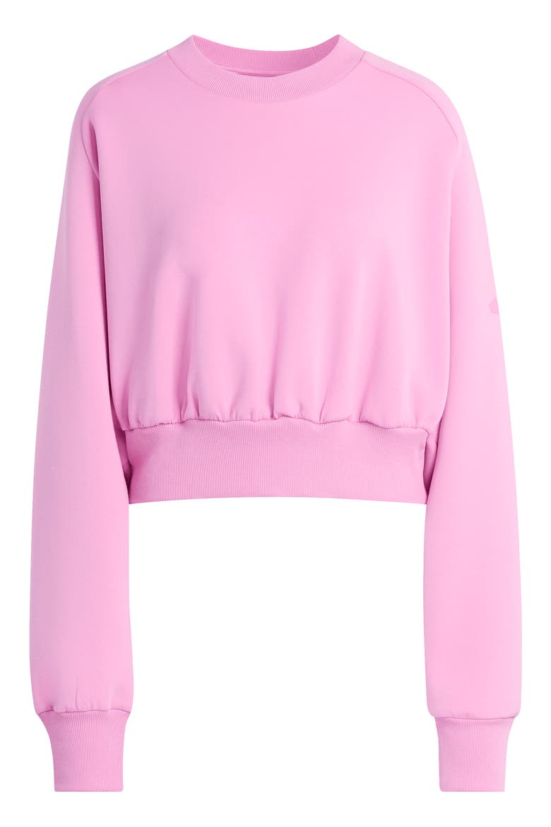 All Szn Cropped Sweatshirt, Alternate, color, ST TROPIC BLOOM/