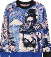 VERYRARE Geisha Cherry Blossom Sweater