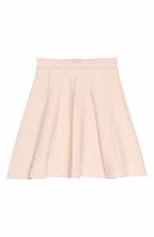 SANDRO Leonie Pointelle Sweater Skirt