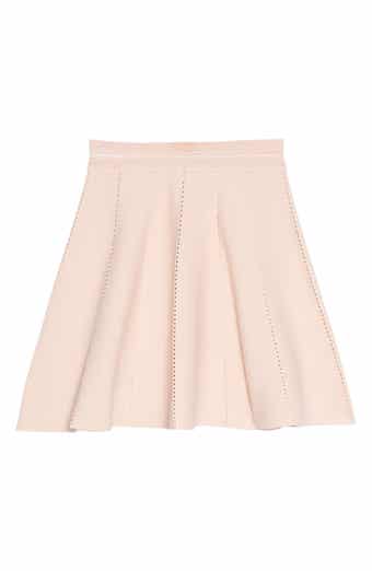 SANDRO Leonie Pointelle Sweater Skirt