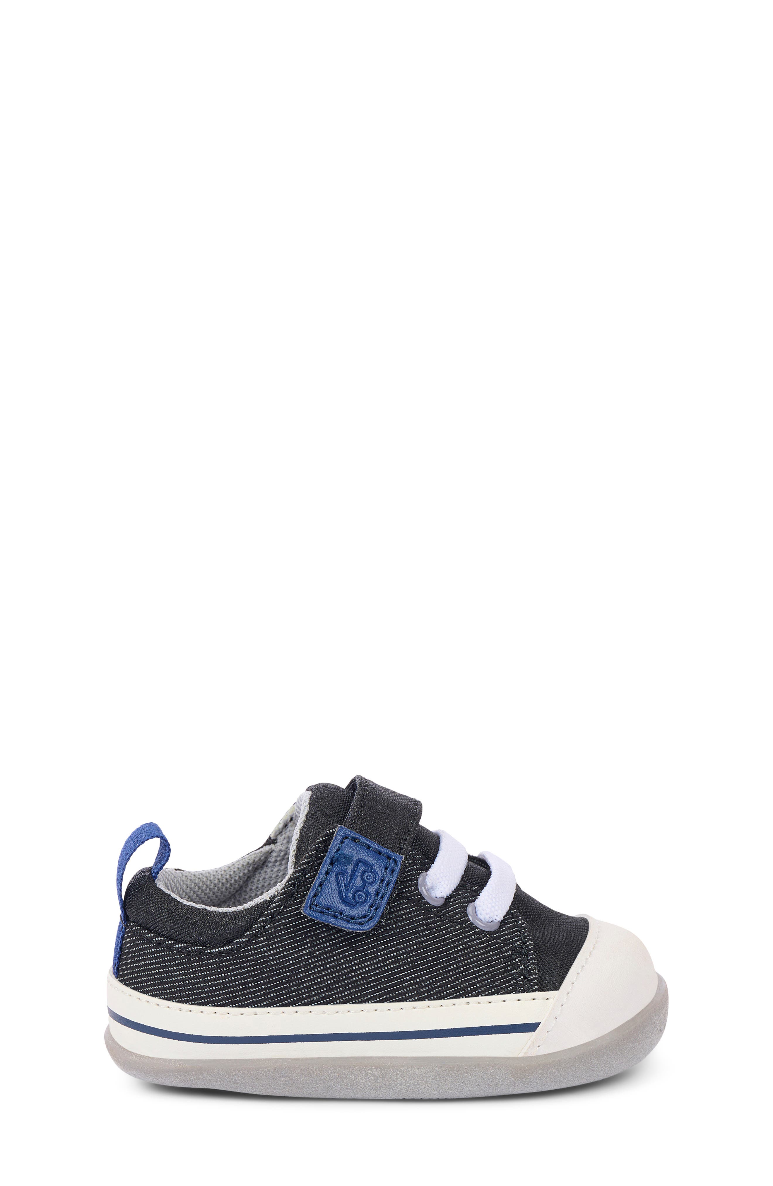 Kids' Stevie Mini Sneaker, Alternate, color, RAVEN BLACK