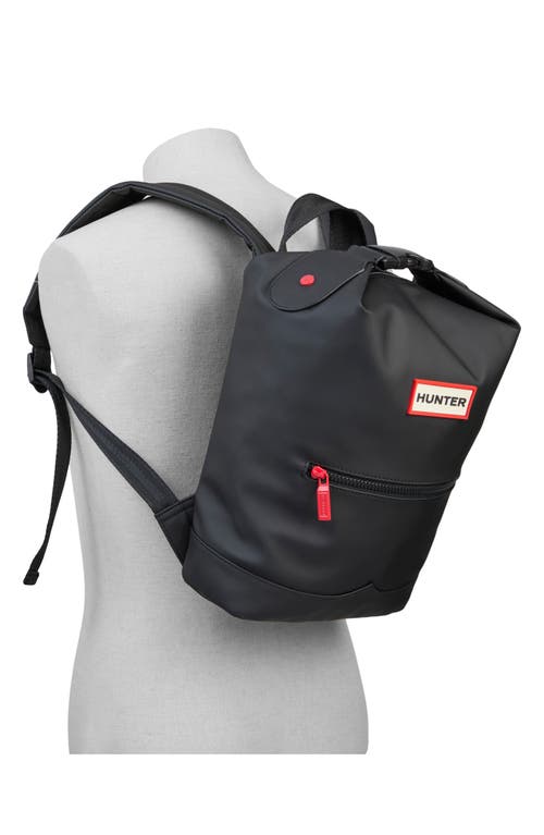 Hunter Top Clip Mini Backpack In Black