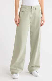 Lori Mid Rise Wide Leg Jeans