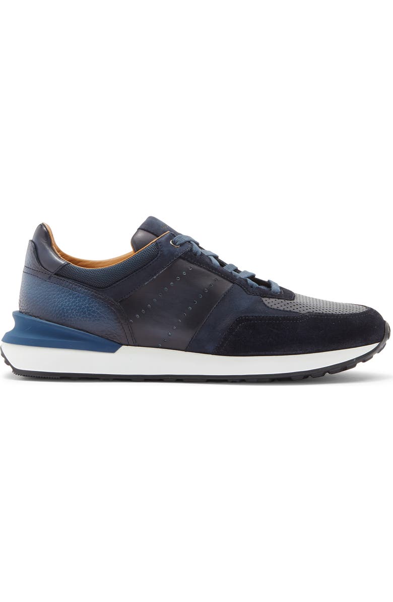 Magnanni Sona Sneaker, Alternate, color, Navy
