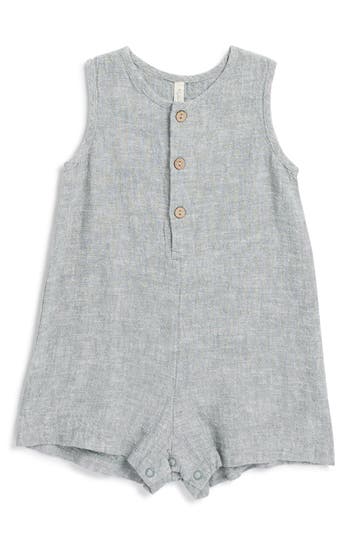 Rylee + Cru Babies'  Kids' Maverick Henley Romper