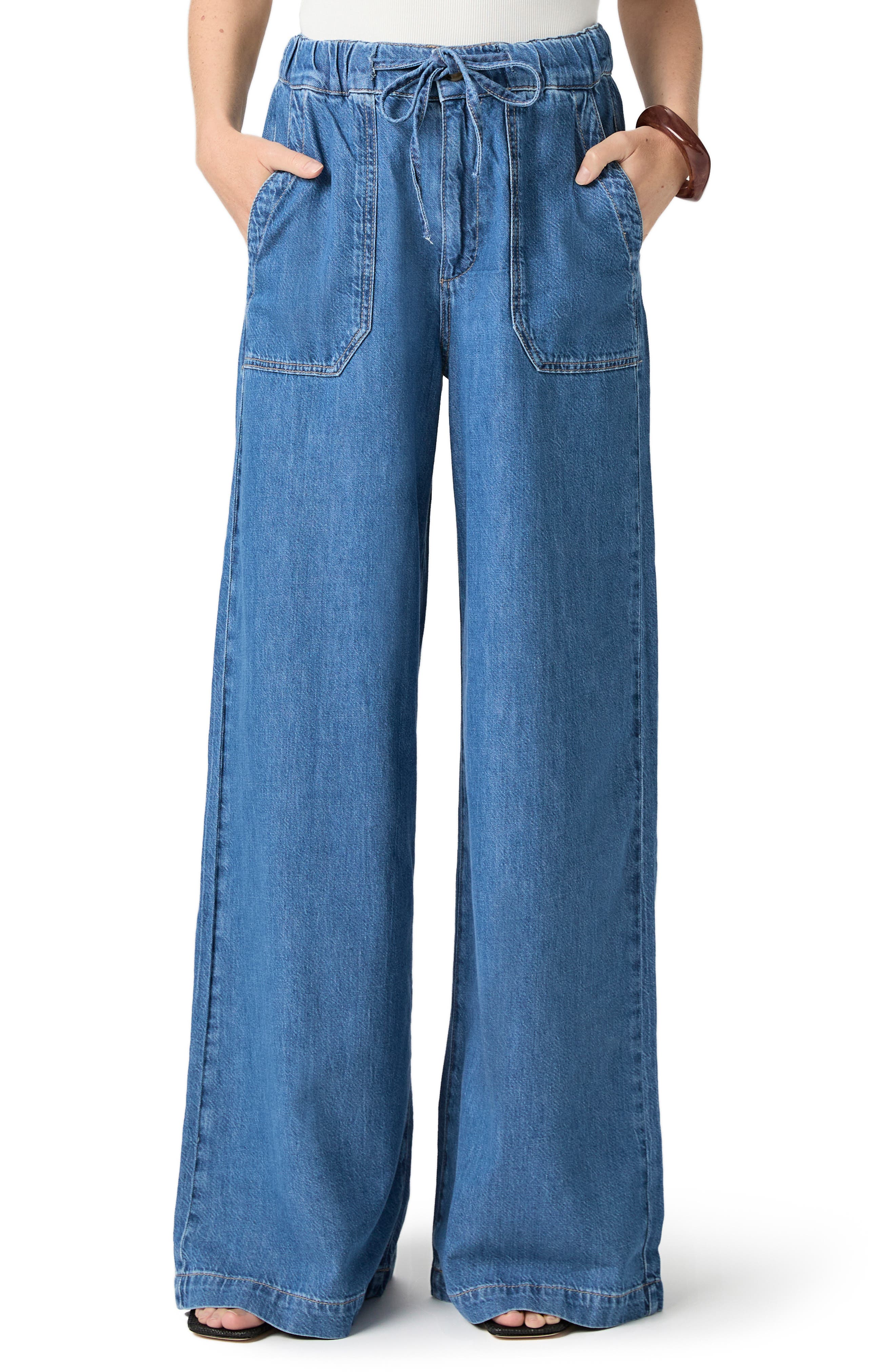 PAIGE Rumi Tie Waist Jeans