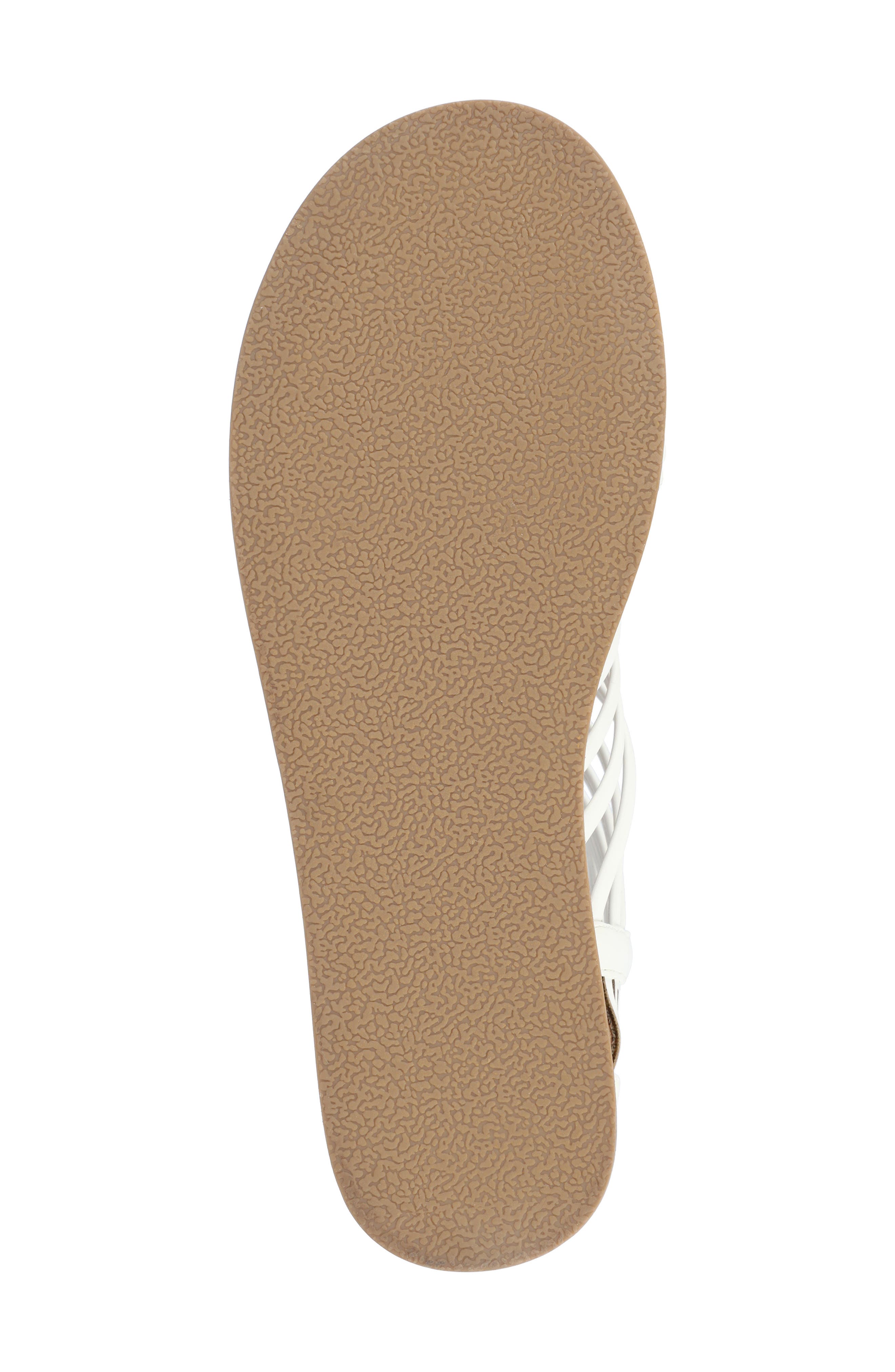 JOURNEE Delilah Sandal, Alternate, color, WHITE