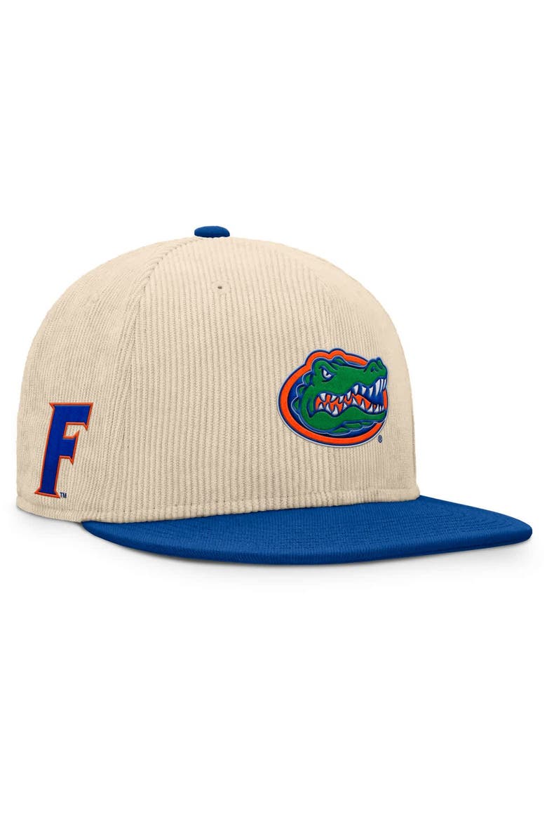 Men's Fanatics Tan Florida Gators Catcher Snapback Hat, Alternate, color, Tan