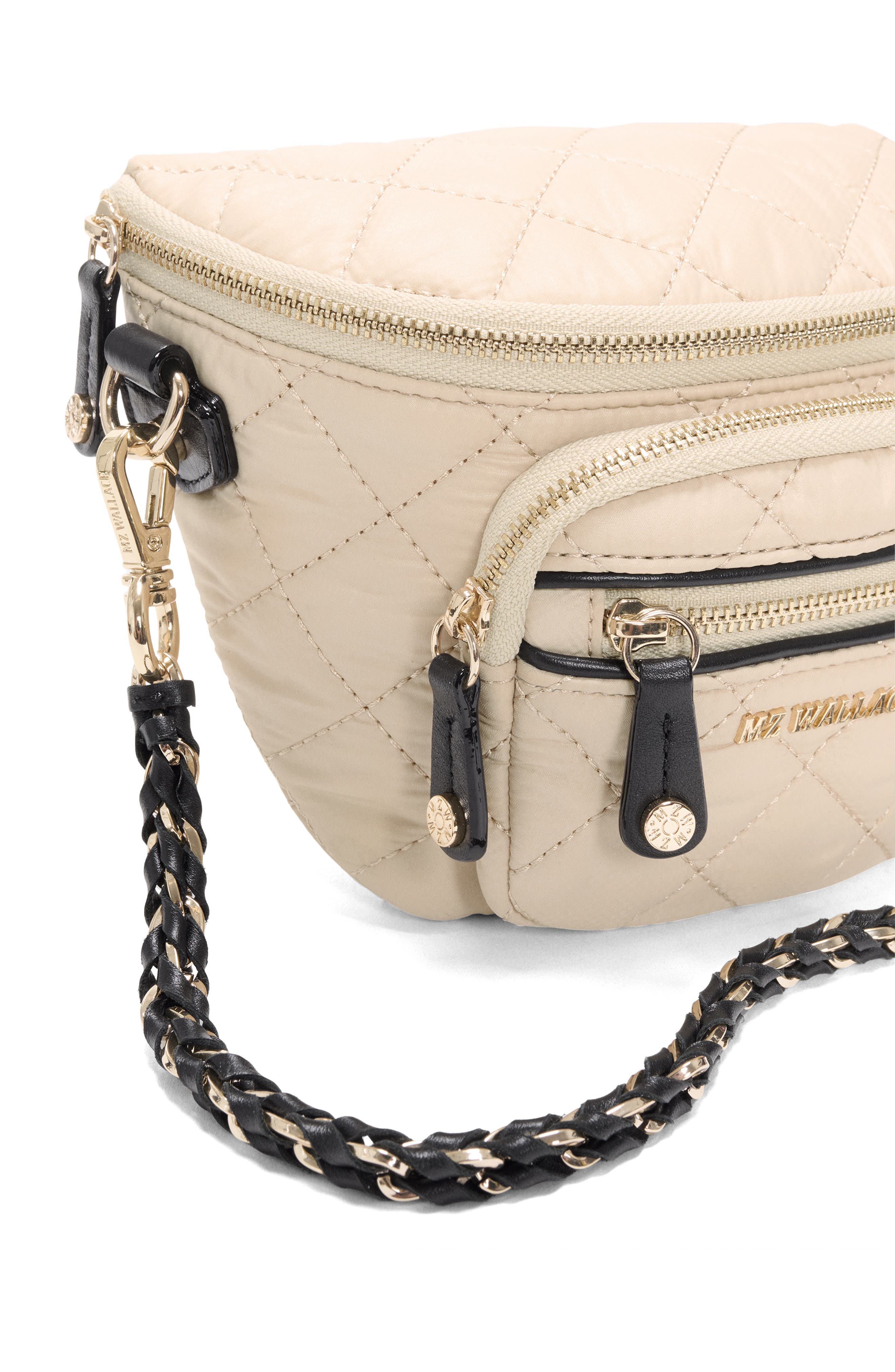 Micro Crosby Sling Bag, Alternate, color, HERITAGE CHECK