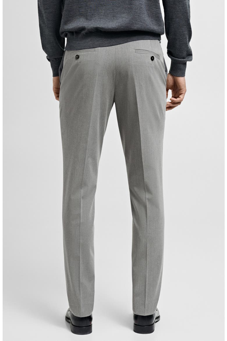 Super Slim Fit Stretch Suit Pants, Alternate, color, GREY