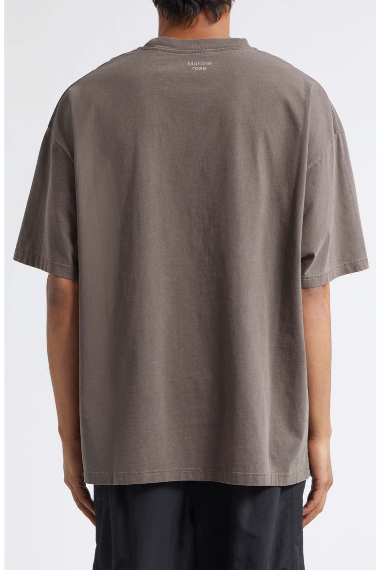 Oversize Cotton Graphic T-Shirt, Alternate, color, BROWN WASHED