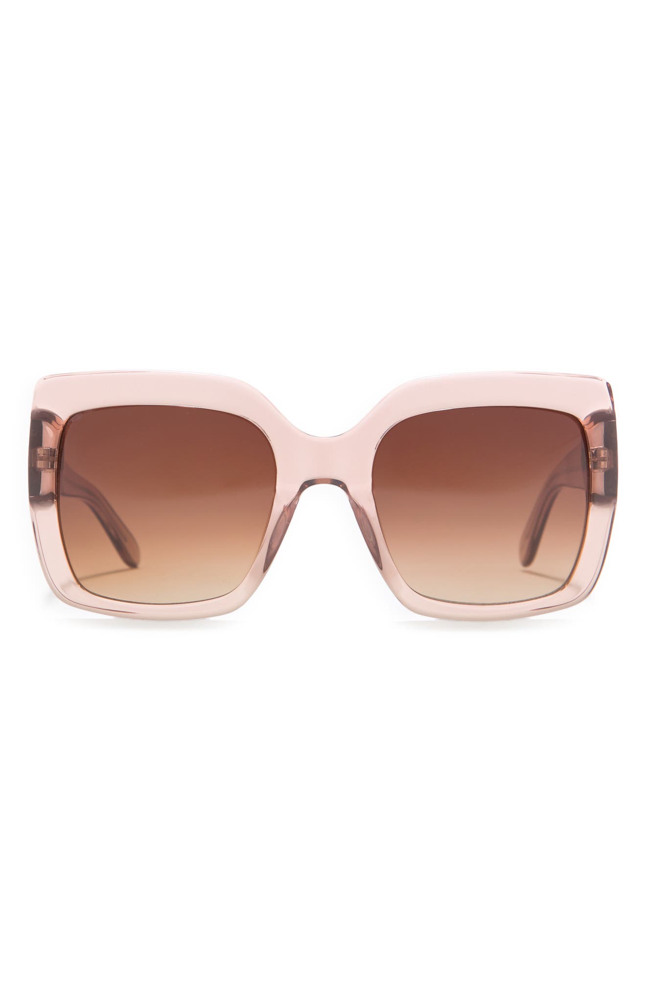 BCBG MAXAZRIA 50mm Oversized Square Sunglasses