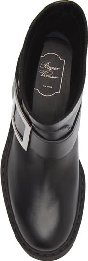 Roger Vivier Viv Rangers Moto Ankle Boot (Women) | Nordstrom