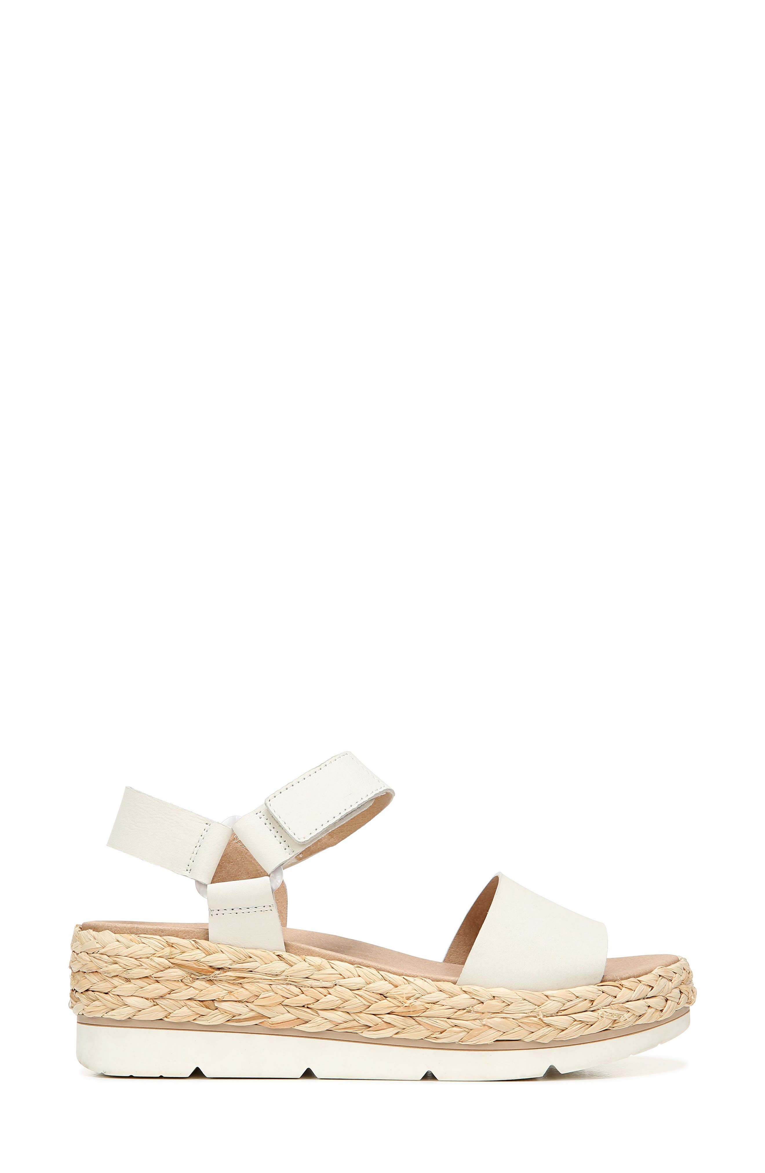 Other Side Quarter Strap Platform Sandal, Alternate, color, TOFU LEATHER