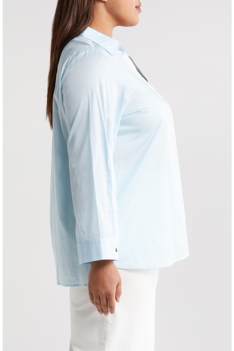 Lilou Long Sleeve Top, Alternate, color, LIGHT BLUE