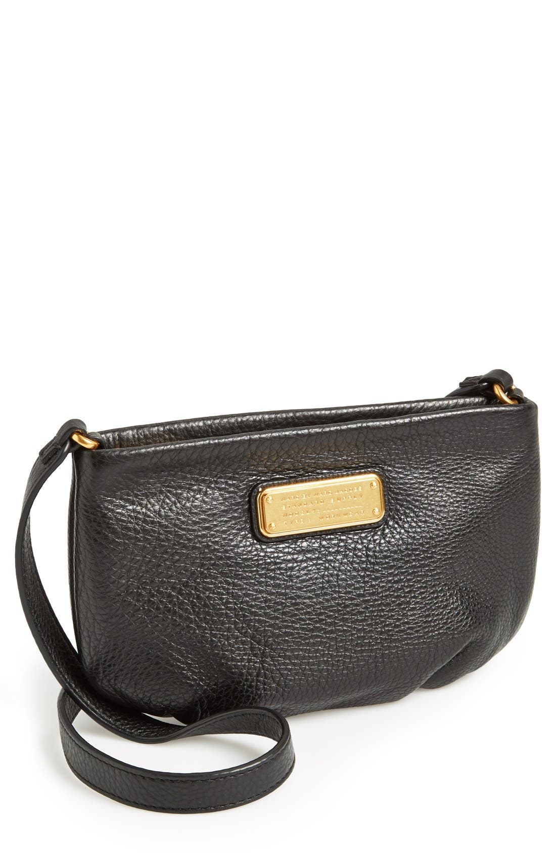 Marc Jacobs MARC BY MARC JACOBS 'New Q - Percy' Leather Crossbody Bag, Main, color, 