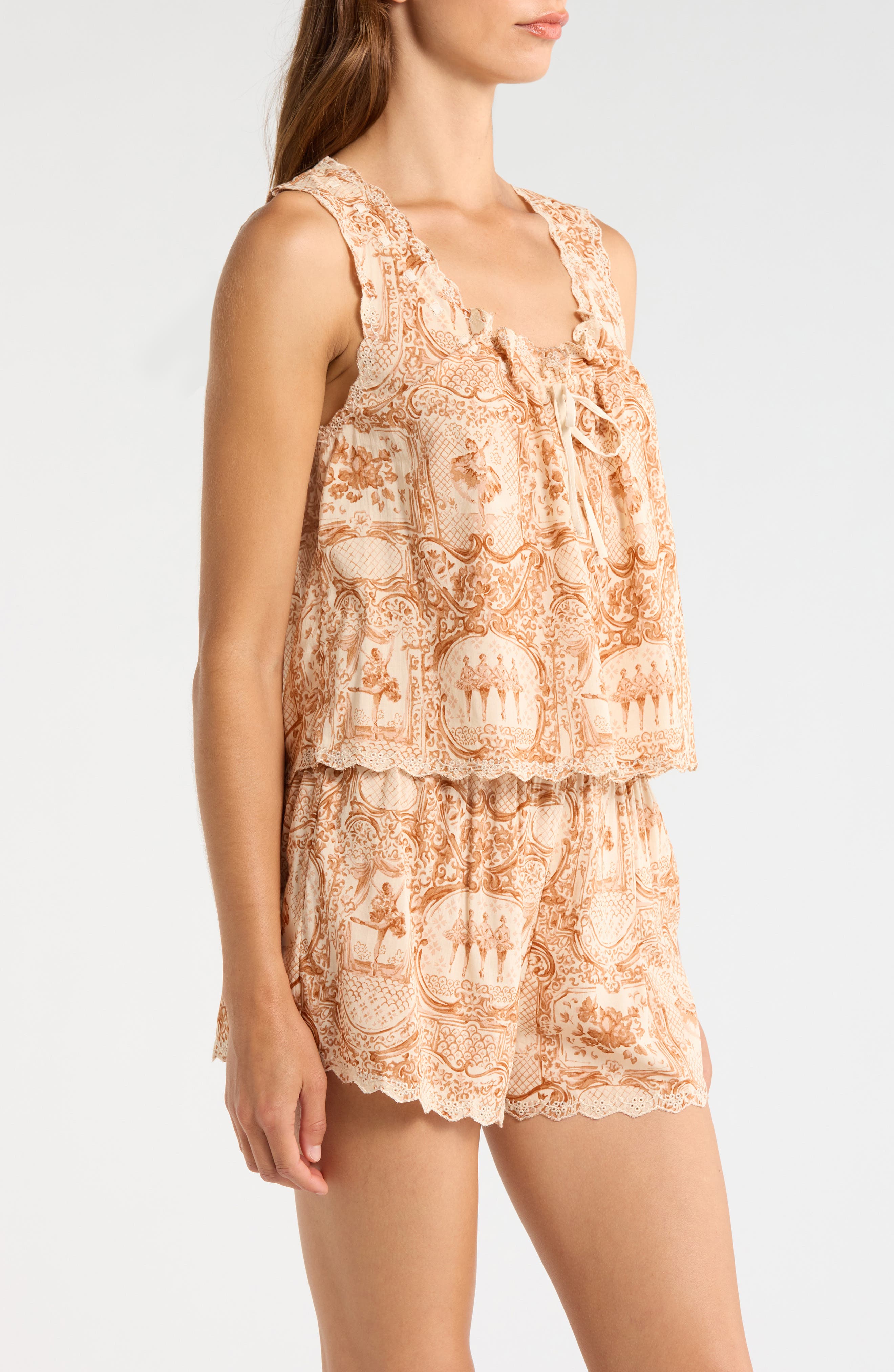 Reformation Hazel Short Pajamas (Women) | Nordstrom