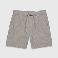 Surfside Supply Co. Tyler Crinkle Stripe Drawstring Short