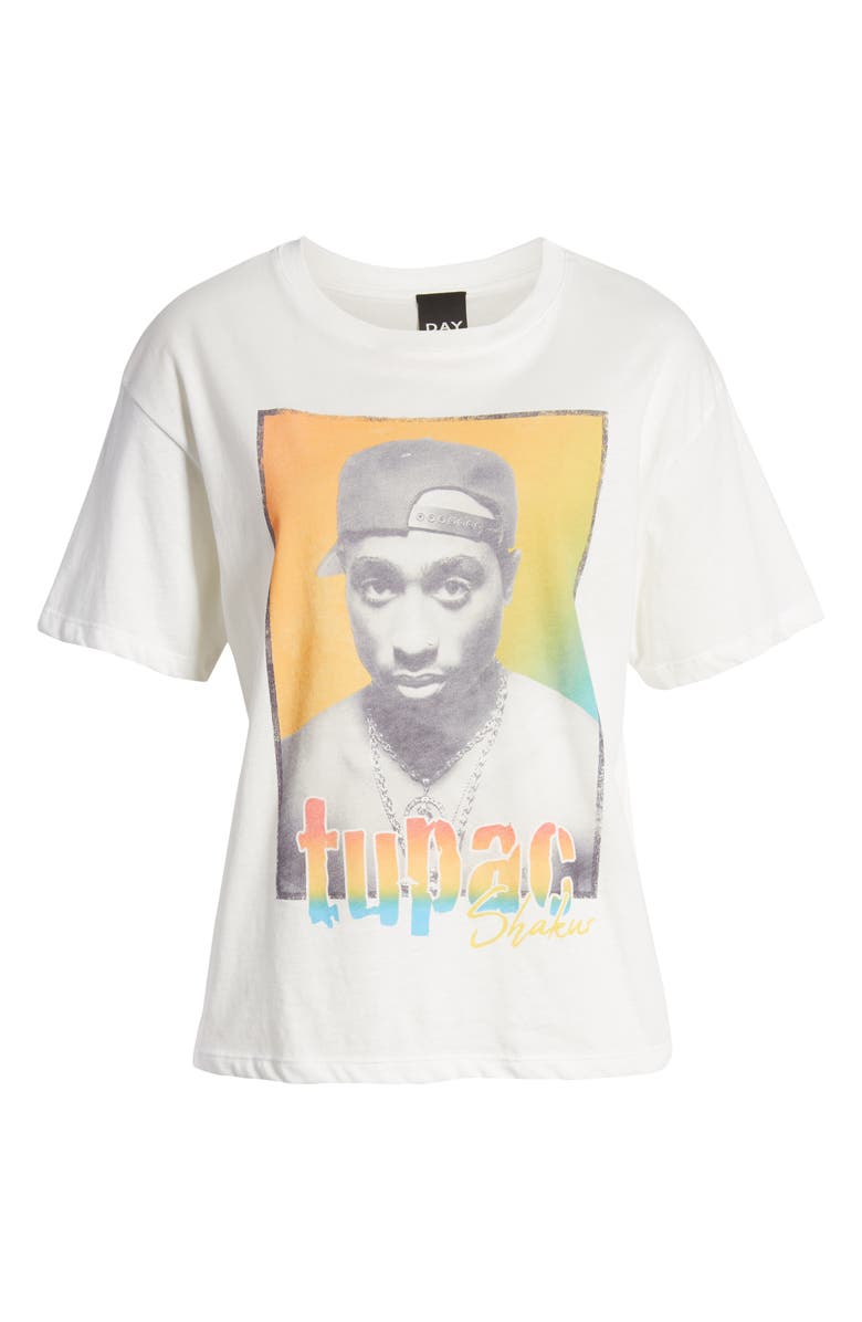 Day by Daydreamer Tupac Graphic Tee, Alternate, color,