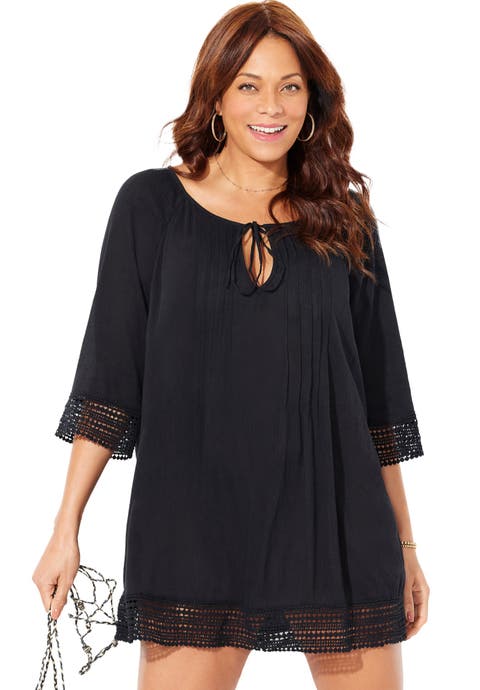 Giana Crochet Cover Up Tunic