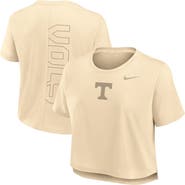 Nike Women's Nike Tan Tennessee Volunteers Performance Cropped T-Shirt