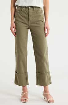 Dylan High Waist Ankle Straight Leg Jeans